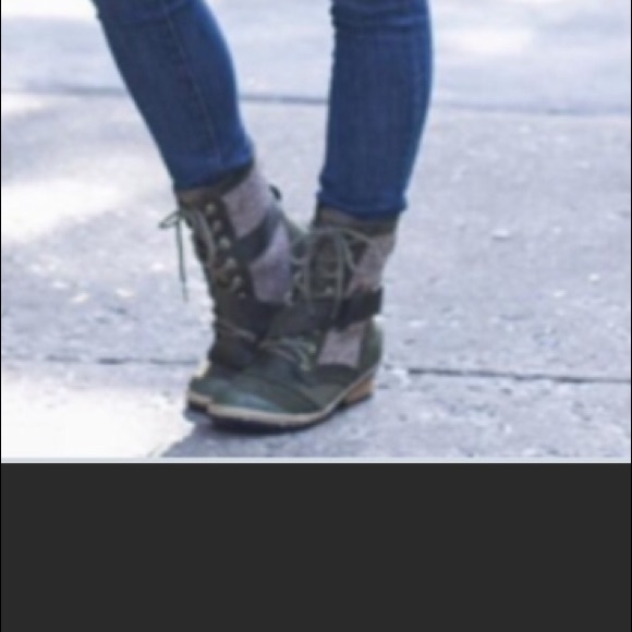 SOREL SLIMBOOT LACE WOMEN'S MAJOR LEATHER BOOTS - Picture 8 of 8